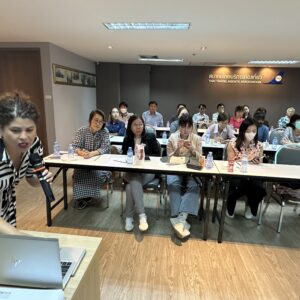 Cosmorama DMC presenting Greece’s MICE and travel opportunities to Thai tour operators during a TTAA event in Bangkok.