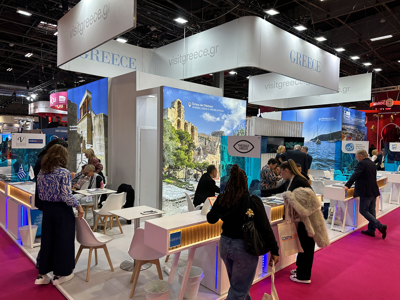 engaging with partners and clients, event